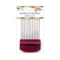 Pettine per quilling per la creazione di motivi in carta