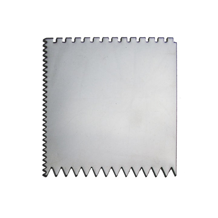 Pettine triangolare in acciaio inox