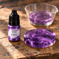 Pigmento metallizzato liquido per resina 5 ml – viola (Purple)
