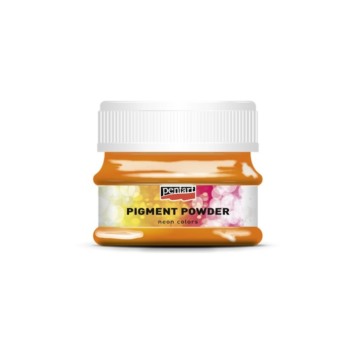 Pigmento neon polvere 6 g Pentart | scegli un colore - arancia