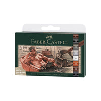 PITT pennarelli artistici brush Classic set - 8 pezzi