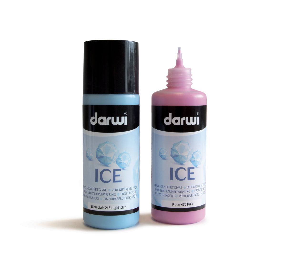Pittura effetto ghiaccio DARWI Ice 80 ml, verde chiaro