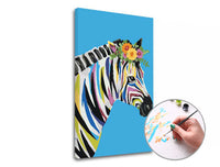 Pittura per numeri COLLEZIONE DI COLORI – sul telaio