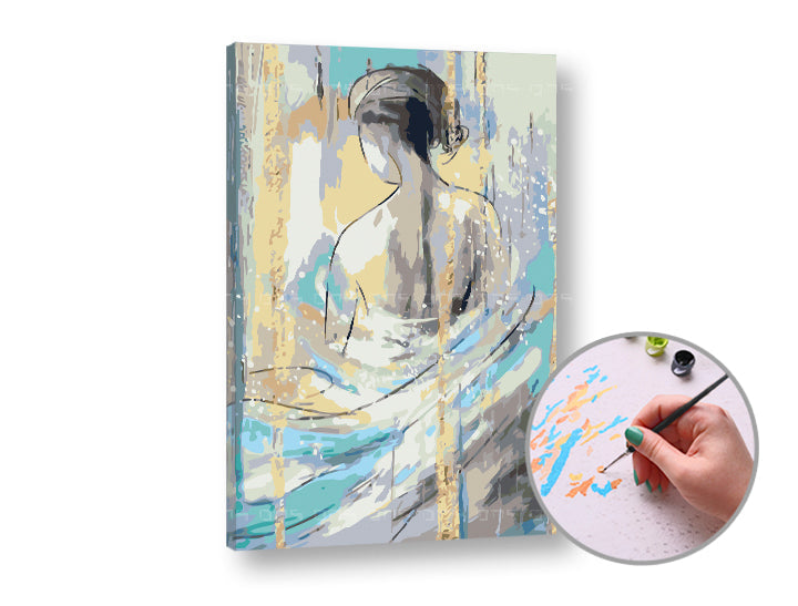 Pittura per numeri FINITA – sul telaio