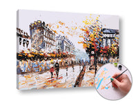 Pittura per numeri STREET – sul telaio