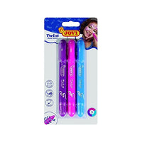 Pitture per il viso JOVI Twist Girl 3 pezzi