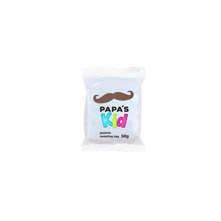 Papa's Kid Modelling Clay per bambini 50g – Marrone