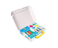 Plastilina morbida naturale Jovi My First 4 x 38 g + 3 timbri in legno Emotions