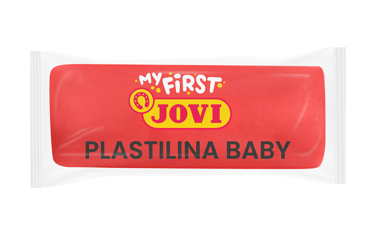 Plastilina naturale morbida JOVI My First 38 g - rossa