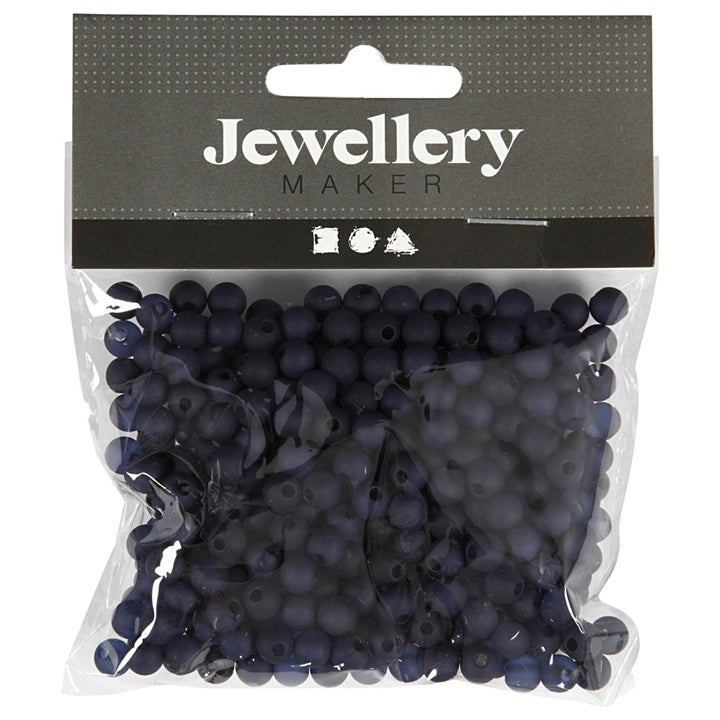 Perline in plastica - 40 g – blue