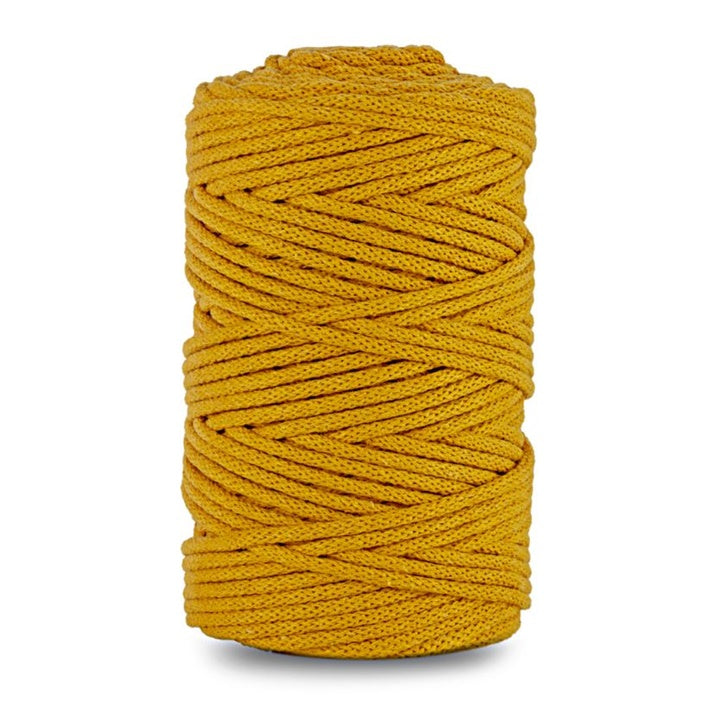 Filo lavorato a maglia 100 m - DP Craft – 080 mustard
