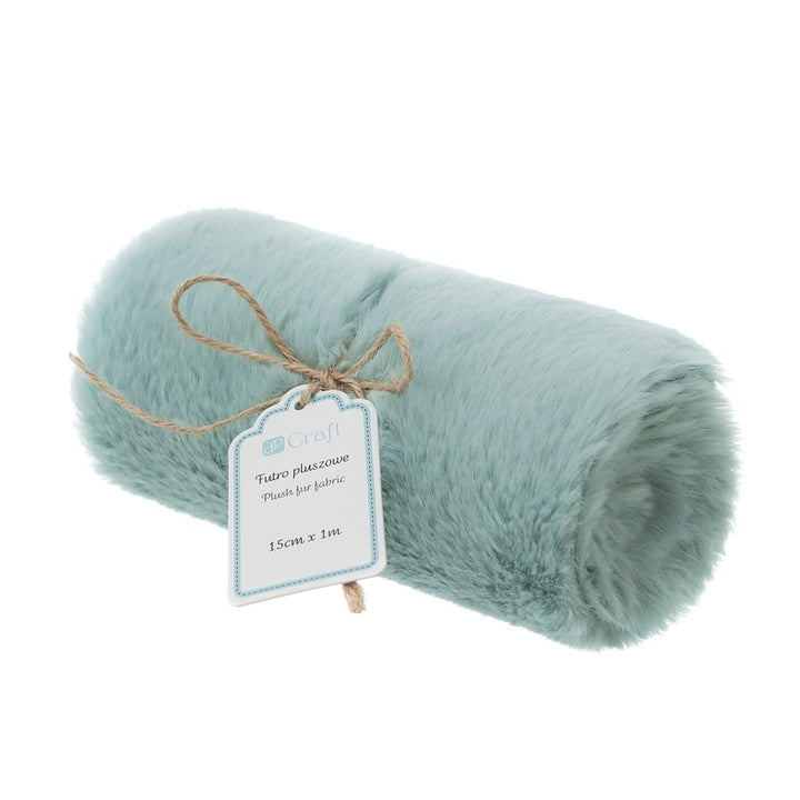 Striscia di peluche 15 cm x 1 m – Mentolo