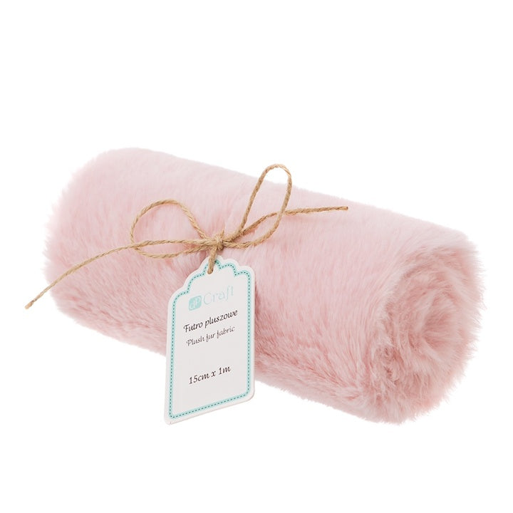Striscia di peluche 15 cm x 1 m – Rosa