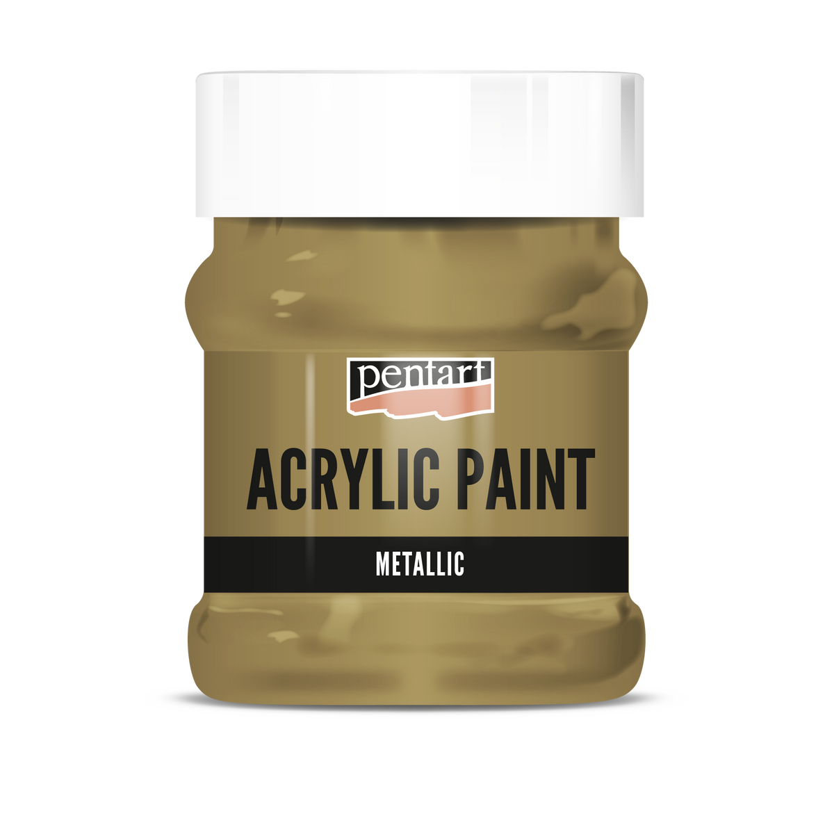 Colori acrilici metallizzati - 230 ml | colori diversi – rame antico