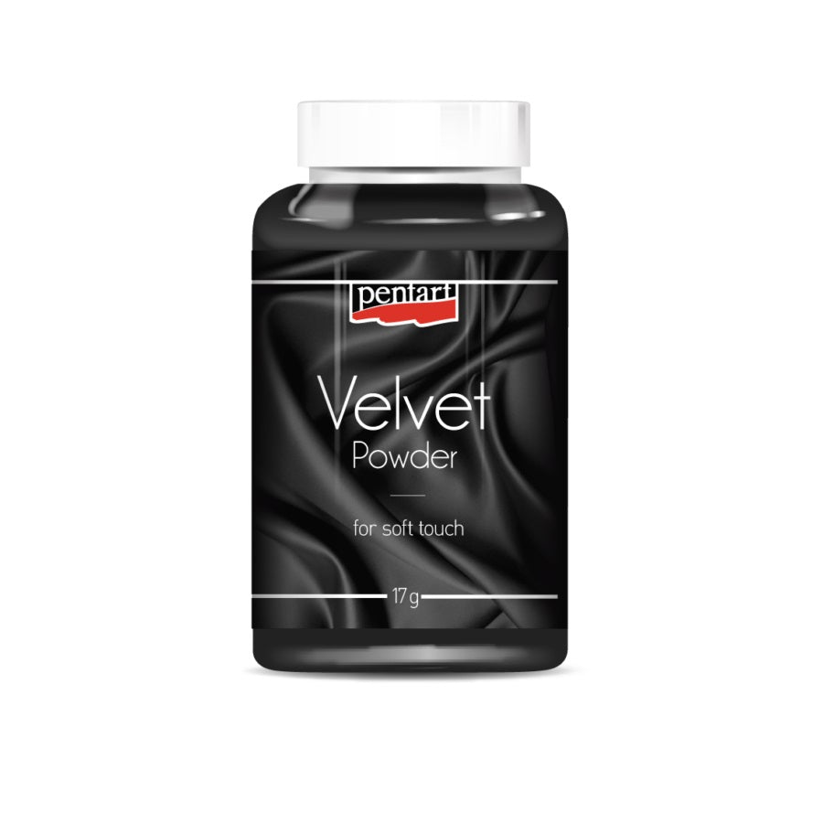 Polvere con un effetto vellutato per la decorazione Pentart