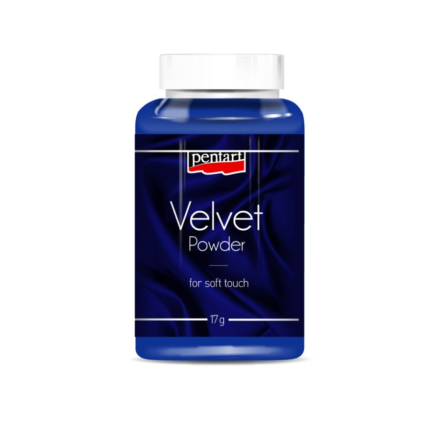 Polvere con un effetto vellutato per la decorazione Pentart