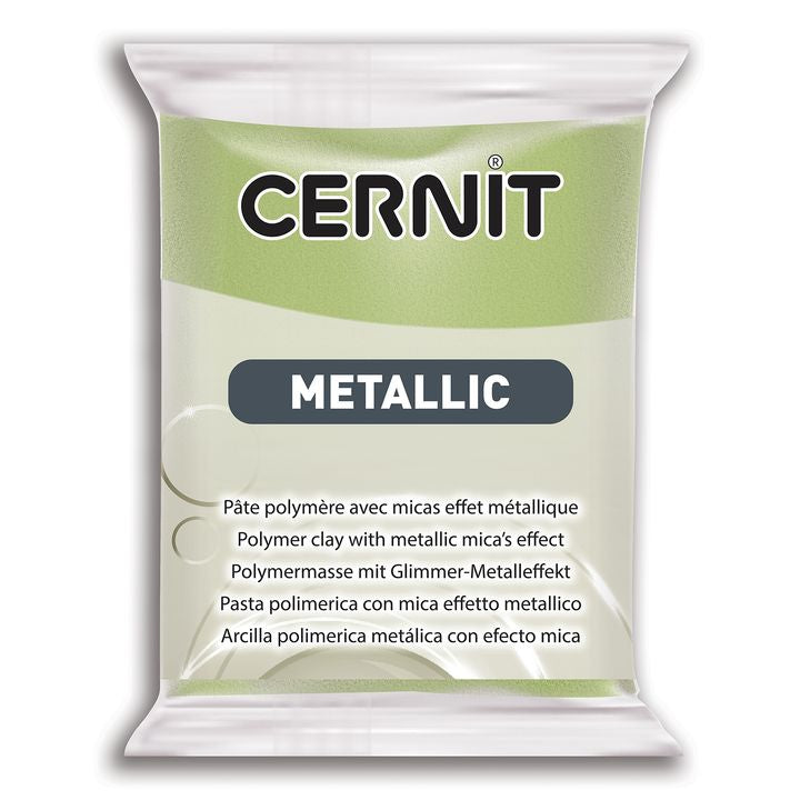 Polimero CERNIT METALLIC 56 g – verde oro