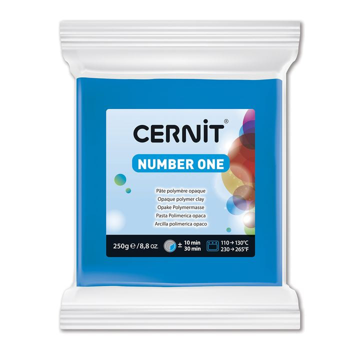 Polimero CERNIT NUMBER ONE 250 g – Blu