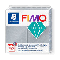 Argilla polimerica FIMO Effect 57g – Argento metallizzato