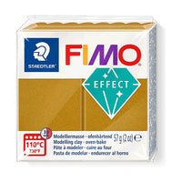 Argilla polimerica FIMO Effect 57g | Varie tonalità - Oro metallizzato