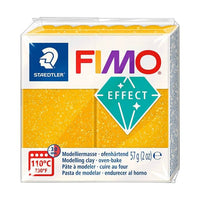 Argilla polimerica FIMO Effect 57g – Oro con glitter