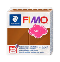 FIMO Argilla polimerica morbida 57g | Varie tonalità - Caramello