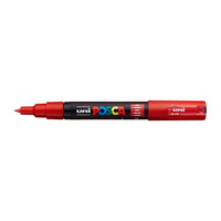 Marcatore UNI POSCA PC-1M 0.7 - 1 mm – rosso (15)