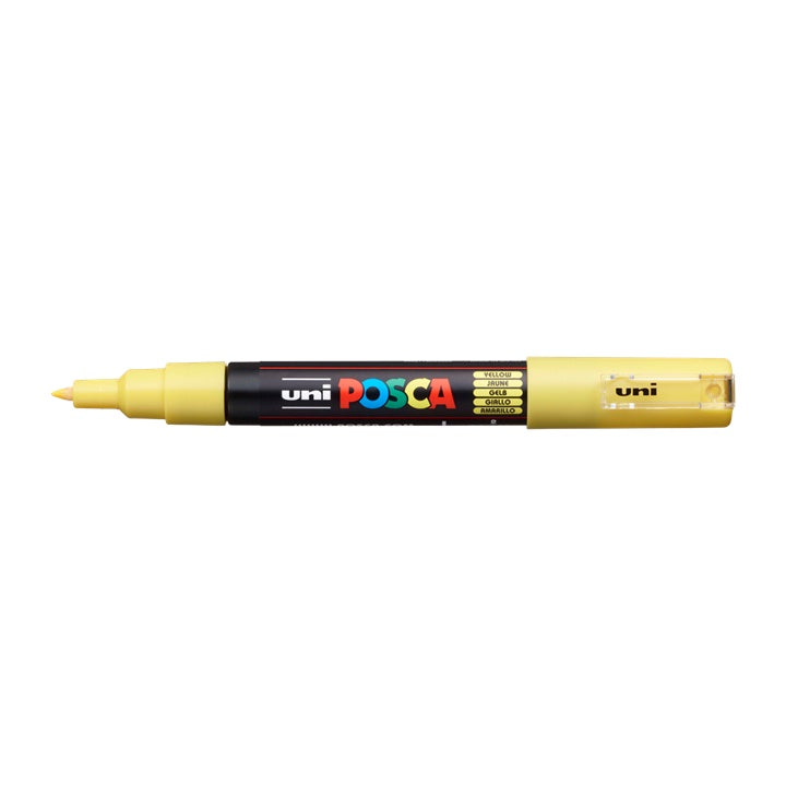 Marcatore UNI POSCA PC-1M 0.7 - 1 mm – Giallo (2)