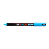 Marcatore UNI POSCA PC-1MR 0.7 MM – azzurro (8)