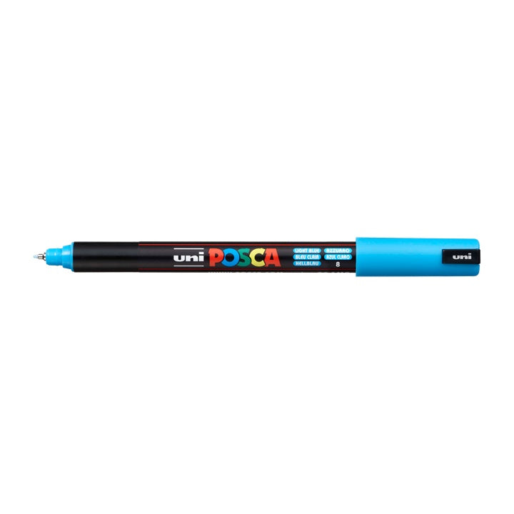 Marcatore UNI POSCA PC-1MR 0.7 MM – azzurro (8)