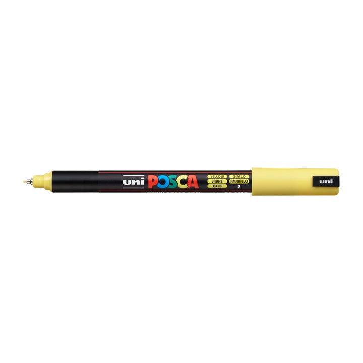 Marcatore UNI POSCA PC-1MR 0.7 MM – Giallo (2)