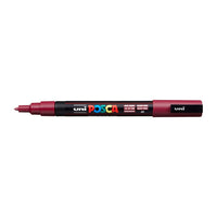 Marcatore UNI POSCA PC-3M 0.9 - 1.3 MM – bordeaux (60)