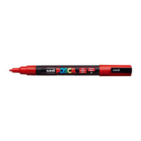 Marcatore UNI POSCA PC-3M 0.9 - 1.3 MM – rosso (15)