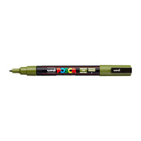 Marcatore UNI POSCA PC-3M 0.9 - 1.3 MM – verde cachi (7)