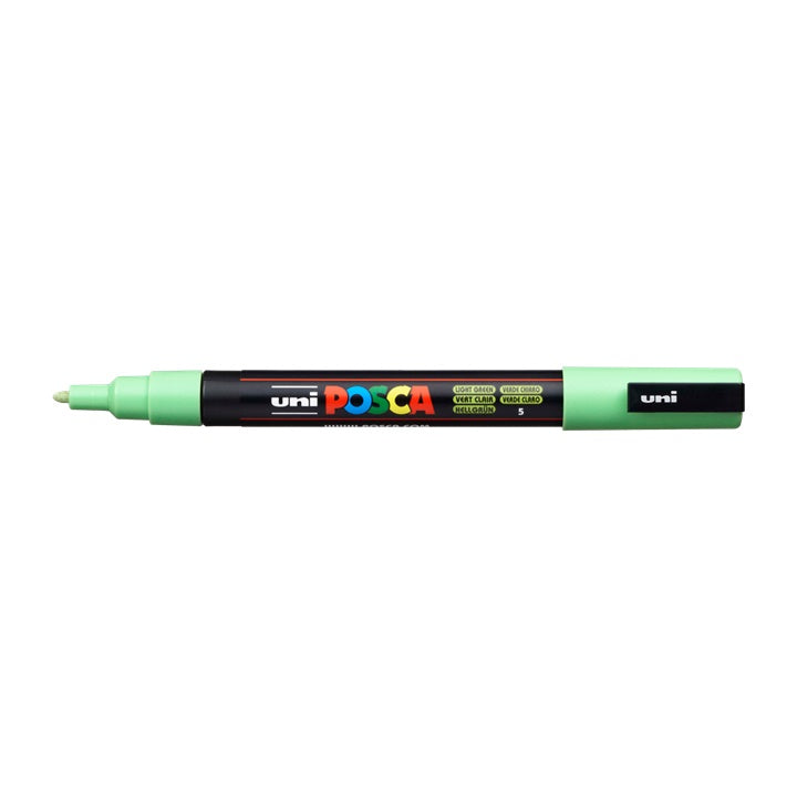 Marcatore UNI POSCA PC-3M 0.9 - 1.3 MM – verde chiaro (5)