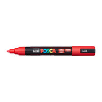 Marcatore UNI POSCA PC-5M 1.8 - 2.5 MM – rosso (15)