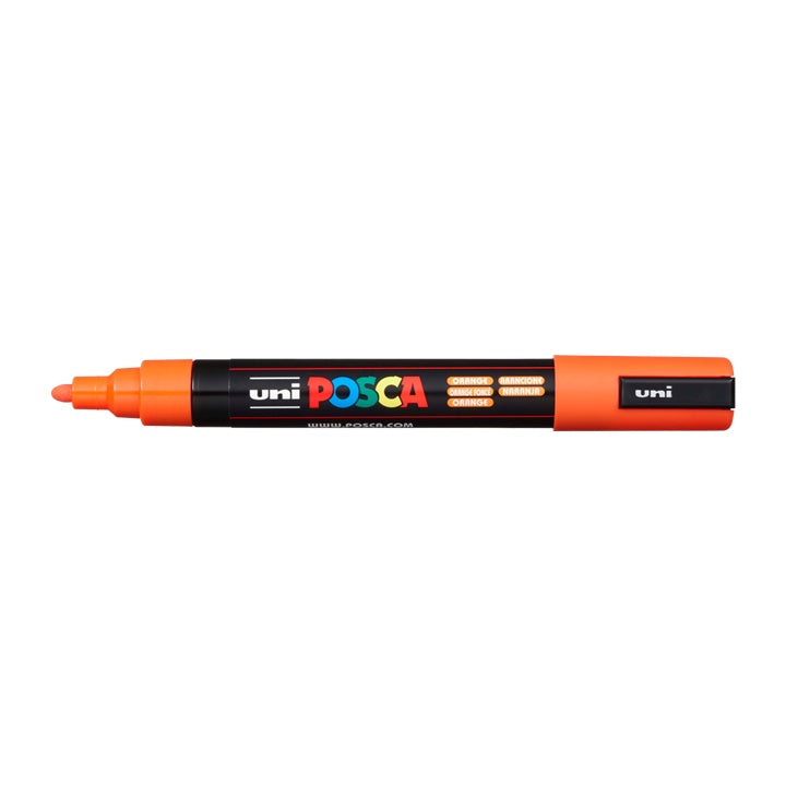 Marcatore UNI POSCA PC-5M 1.8 - 2.5 MM – arancione (4)