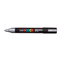 Marcatore UNI POSCA PC-5M 1.8 - 2.5 MM – argento (26)