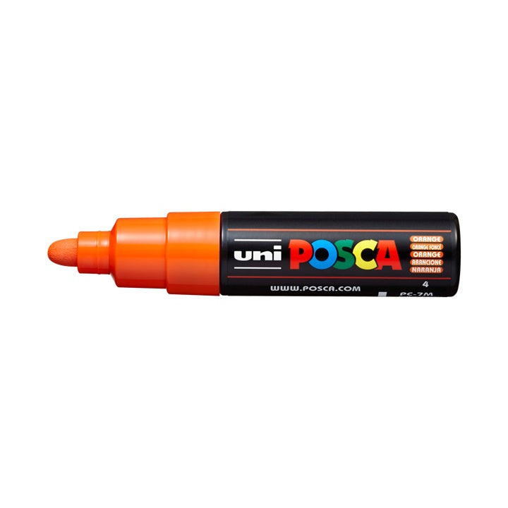 Marcatore UNI POSCA PC-7M 4.5 - 5.5 MM – arancione (4)