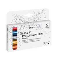 Porcelain PEN metallic 160 °C - Set di 5 pezzi