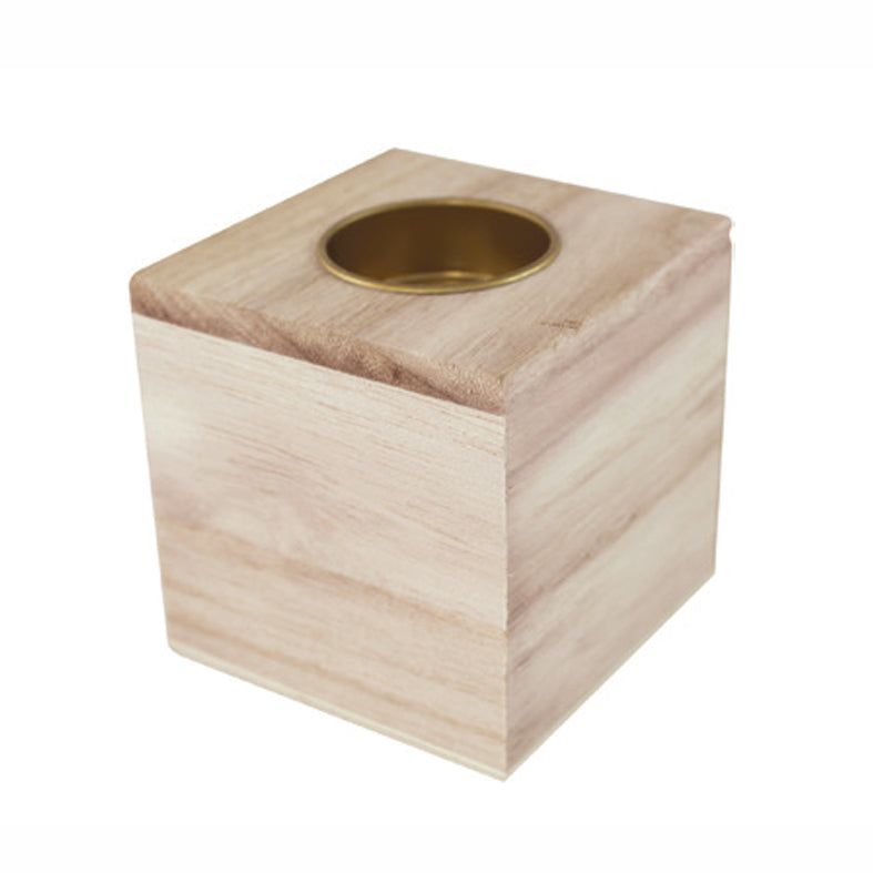 Portacandele - cubo