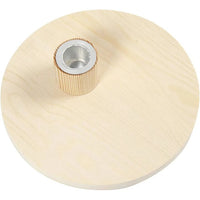 Portacandele in legno — immagine 2