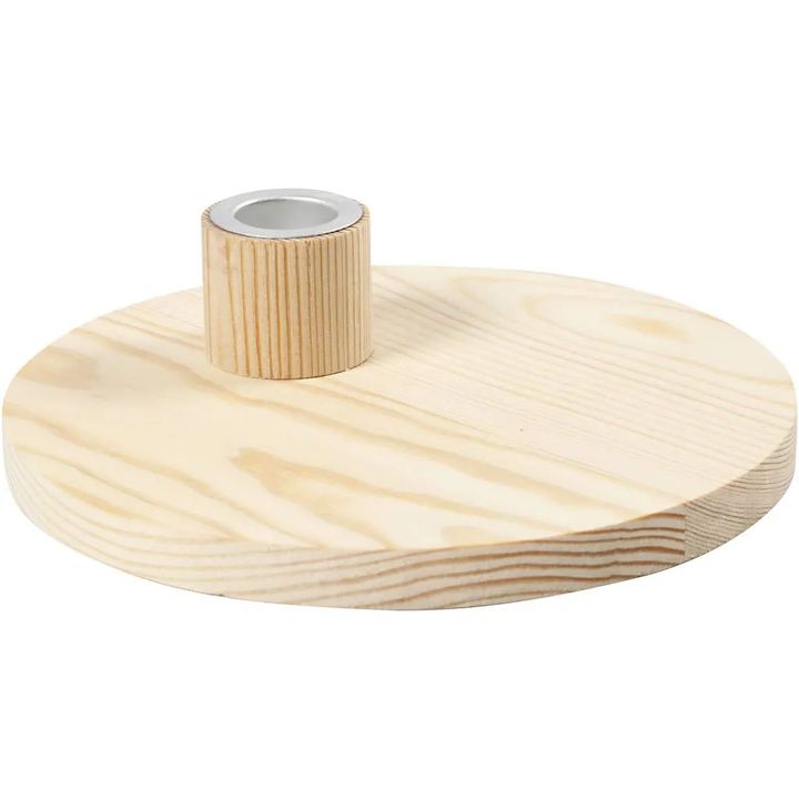 Portacandele in legno — immagine 3