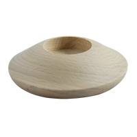 Portacandele in legno Pentart - disco 3, 10x3 cm