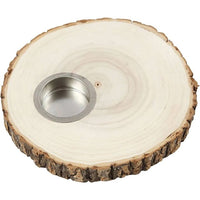 Portacandele in legno per candeline — immagine 3