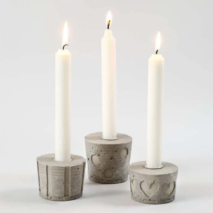 Portacandele per candele a stelo 12 pz — immagine 2