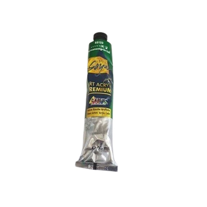 Vernice acrilica Premium SOLO GOYA 55 ml – verde chiaro permanente