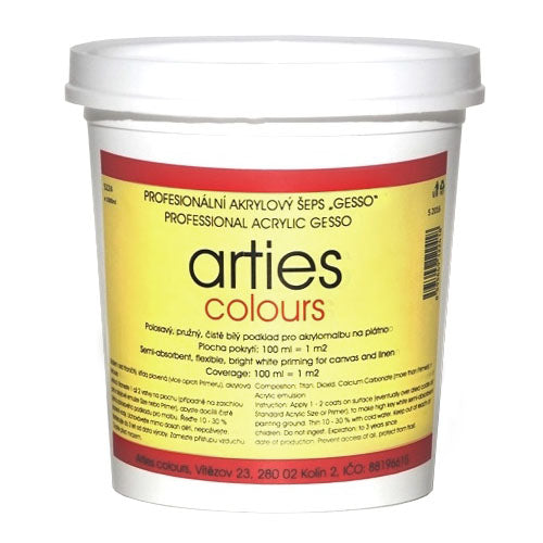Preparazione per pittura acrilica GESSO 1000 ml
