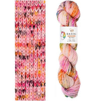 Filato per maglieria Gazzal Unicorn 100 g – rosa-arancia