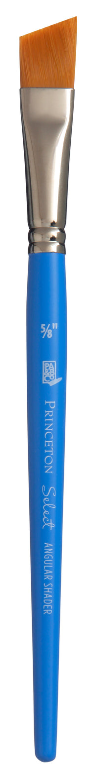 Pennello artistico sintetico angolare PRINCETON Select con manico corto